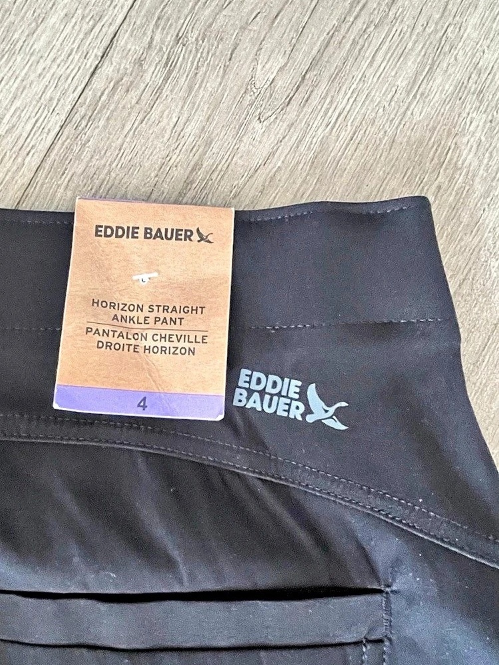 NWT Eddie Bauer Horizon Straight Ankle Pant Size 4